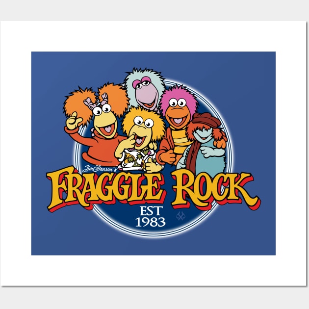 Fraggle Rock Wall Art by Turnbill Truth Designs